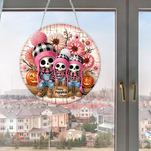 Load image into Gallery viewer, Acrylic 2D Flat DIY Happy Pumpkin Season Hanging Diamond Art Kits for Wall Door
