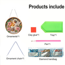 Load image into Gallery viewer, Acrylic 2D Flat DIY Oh Holy Night Hanging Diamond Art Kits Wall Door Decor
