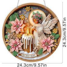 Load image into Gallery viewer, Acrylic 2D Flat DIY Oh Holy Night Hanging Diamond Art Kits Wall Door Decor
