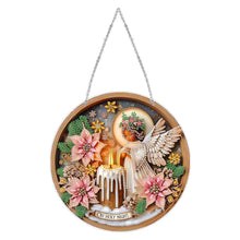 Load image into Gallery viewer, Acrylic 2D Flat DIY Oh Holy Night Hanging Diamond Art Kits Wall Door Decor
