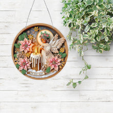 Load image into Gallery viewer, Acrylic 2D Flat DIY Oh Holy Night Hanging Diamond Art Kits Wall Door Decor
