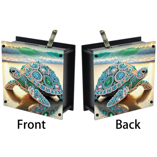 Turtle DIY Money Storage Box Diamond Painting Decors for Adults Beginners