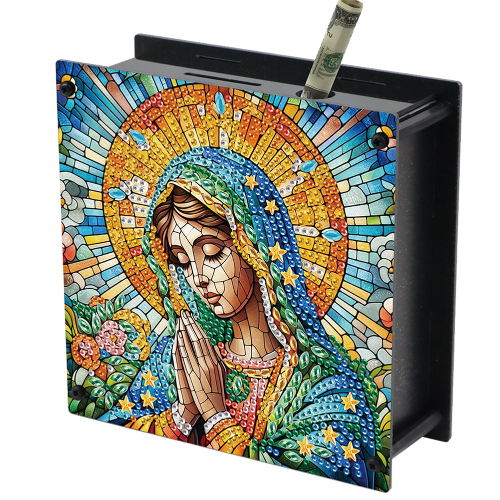 Madonna DIY Money Storage Box Diamond Painting Decors for Adults Beginners