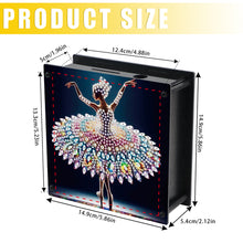 Load image into Gallery viewer, Ballet Girl DIY Money Storage Box Diamond Art Decors for Adults Beginners
