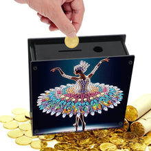 Load image into Gallery viewer, Ballet Girl DIY Money Storage Box Diamond Art Decors for Adults Beginners
