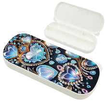 Load image into Gallery viewer, Crystal DIY Diamond Pencil Case Pen Brushes Accessories Travel Pencil Box
