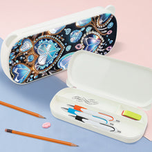 Load image into Gallery viewer, Crystal DIY Diamond Pencil Case Pen Brushes Accessories Travel Pencil Box
