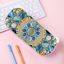 Load image into Gallery viewer, Mandala DIY Diamond Pencil Case Pen Brushes Accessories Travel Pencil Box
