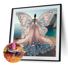 Load image into Gallery viewer, Diamond Painting - Partial Special Shaped - Winged Angel Girl (30*30CM)
