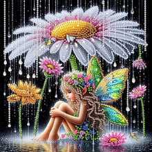 Load image into Gallery viewer, Diamond Painting - Partial Special Shaped - Daisy Elf Girl (30*30CM)
