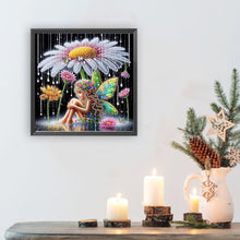 Load image into Gallery viewer, Diamond Painting - Partial Special Shaped - Daisy Elf Girl (30*30CM)
