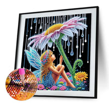 Load image into Gallery viewer, Diamond Painting - Partial Special Shaped - Daisy Elf Girl (30*30CM)
