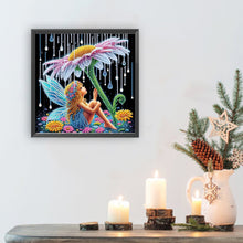 Load image into Gallery viewer, Diamond Painting - Partial Special Shaped - Daisy Elf Girl (30*30CM)
