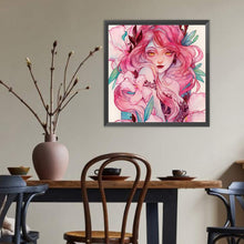 Load image into Gallery viewer, Diamond Painting - Full Round - Flower Girl (40*40CM)
