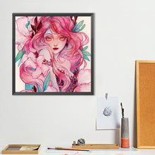 Load image into Gallery viewer, Diamond Painting - Full Round - Flower Girl (40*40CM)
