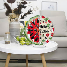 Load image into Gallery viewer, Acrylic Special Shape Summer Watermelon Diamond Art Clock Ornaments Kit
