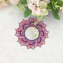 Load image into Gallery viewer, 2D Flat DIY Flowers Hanging Mirror Diamond Art Kits Wall Door Decoration
