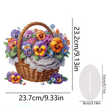 Load image into Gallery viewer, Flower Double Sided Effect Table Top Diamond Painting Ornament Kit(Phalaenopsis)
