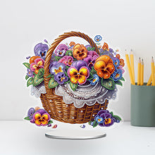 Load image into Gallery viewer, Flower Double Sided Effect Table Top Diamond Painting Ornament Kit(Phalaenopsis)
