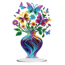 Load image into Gallery viewer, Flower Double Sided Effect Table Top Diamond Painting Ornament Kit (Butterfly)
