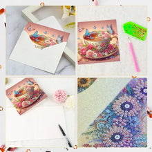 Load image into Gallery viewer, 6PCS Coffee DIY Diamond Art Greeting Cards Congratulations Cards &amp; Gifts
