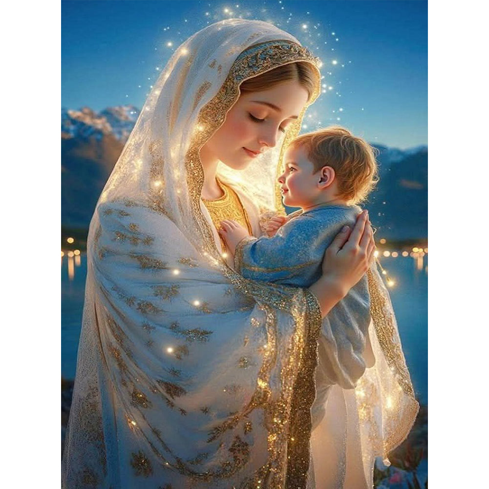 Diamond Painting - Full Round - Madonna (30*40CM)