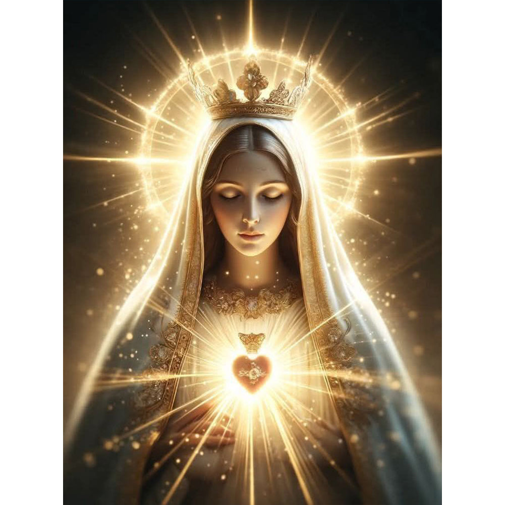 Diamond Painting - Full Round - Madonna (30*40CM)