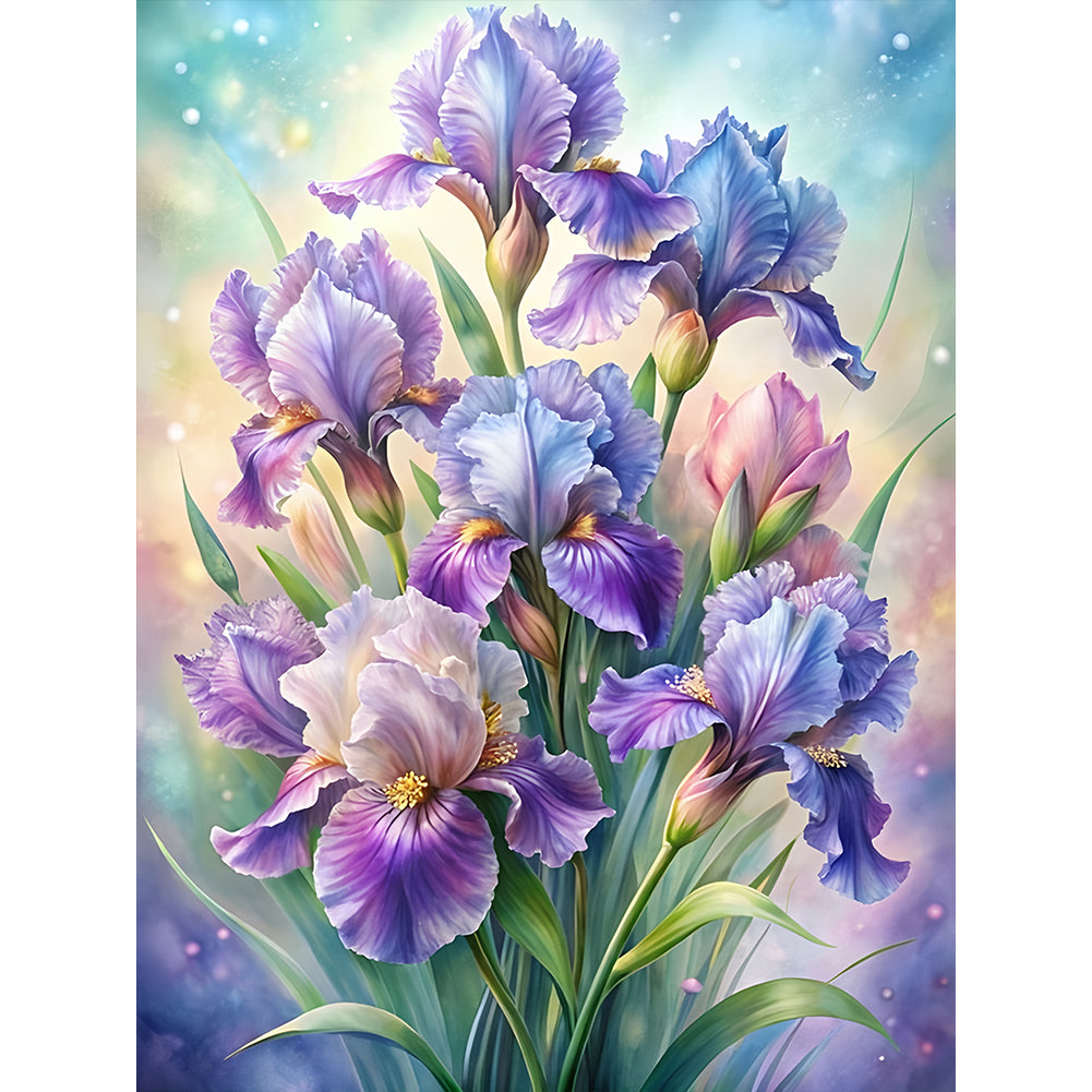 Diamond Painting - Full Round - Iris (30*40CM)