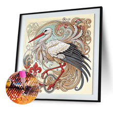 Load image into Gallery viewer, Diamond Painting - Partial Special Shaped - Crane (30*30CM)
