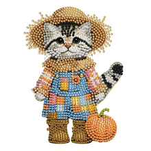 Load image into Gallery viewer, 2D Flat Cat DIY Shaking Head Diamond Painting Desktop Decorations for Home
