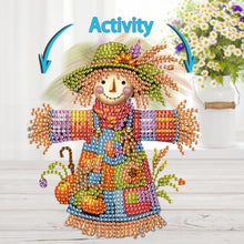 Load image into Gallery viewer, 2D Flat Scarecrow DIY Shaking Head Diamond Painting Desktop Decorations
