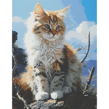 Load image into Gallery viewer, Diamond Painting - Full Round - Cat (40*50CM)
