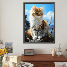 Load image into Gallery viewer, Diamond Painting - Full Round - Cat (40*50CM)
