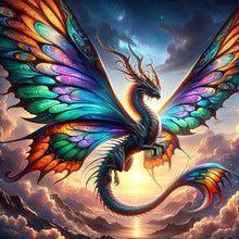 Load image into Gallery viewer, Diamond Painting - Full Round - Mythical Beast Pterosaur (40*40CM)

