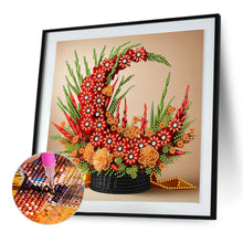 Load image into Gallery viewer, Diamond Painting - Partial Special Shaped - Flower Basket (30*30CM)
