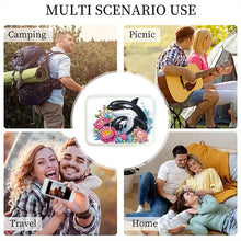 Load image into Gallery viewer, Shark Rhinestones Pill Storage Box Diamond Painting Pill Case for Art Craft
