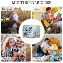 Load image into Gallery viewer, Cat Rhinestones Pill Storage Box Diamond Painting Pill Case for Art Craft
