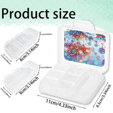Load image into Gallery viewer, Tree Rhinestones Pill Storage Box Diamond Painting Pill Case for Art Craft

