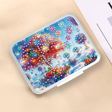 Load image into Gallery viewer, Tree Rhinestones Pill Storage Box Diamond Painting Pill Case for Art Craft
