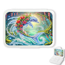 Load image into Gallery viewer, Whale Rhinestones Pill Storage Box Diamond Painting Pill Case for Art Craft
