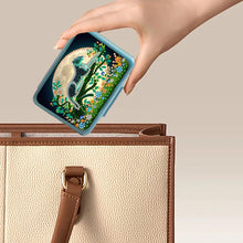 Load image into Gallery viewer, Leopard Rhinestones Pill Storage Box Diamond Painting Pill Case for Art Craft
