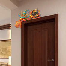 Load image into Gallery viewer, Autumn Pumpkin Diamond Art Door Right Angle Sign for Indoor Outdoor Wall
