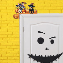 Load image into Gallery viewer, Halloween Dog Diamond Art Door Right Angle Sign for Indoor Outdoor Wall
