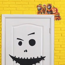 Load image into Gallery viewer, Halloween Cat Diamond Art Door Right Angle Sign for Indoor Outdoor Wall
