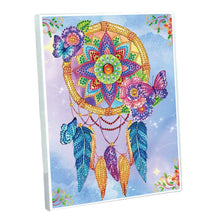 Load image into Gallery viewer, DIY Diamond Painting Notebook 50 Pages A5 Diamond Art Diary Book(Dreamcatcher A)
