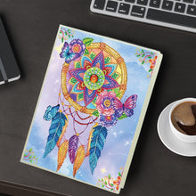 Load image into Gallery viewer, DIY Diamond Painting Notebook 50 Pages A5 Diamond Art Diary Book(Dreamcatcher A)
