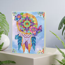 Load image into Gallery viewer, DIY Diamond Painting Notebook 50 Pages A5 Diamond Art Diary Book(Dreamcatcher A)
