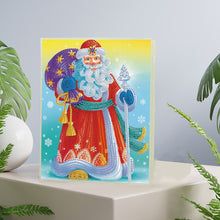 Load image into Gallery viewer, DIY Diamond Painting Notebook 50 Pages A5 Diamond Art Diary Book (Santa Claus)
