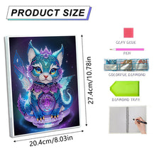 Load image into Gallery viewer, DIY Diamond Painting Notebook 50 Pages A5 Diamond Art Diary Book (Cat A)
