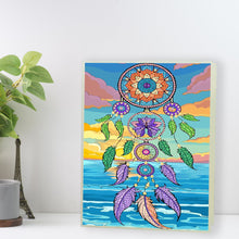 Load image into Gallery viewer, DIY Diamond Painting Notebook 50 Pages A5 Diamond Art Diary Book(Dreamcatcher C)
